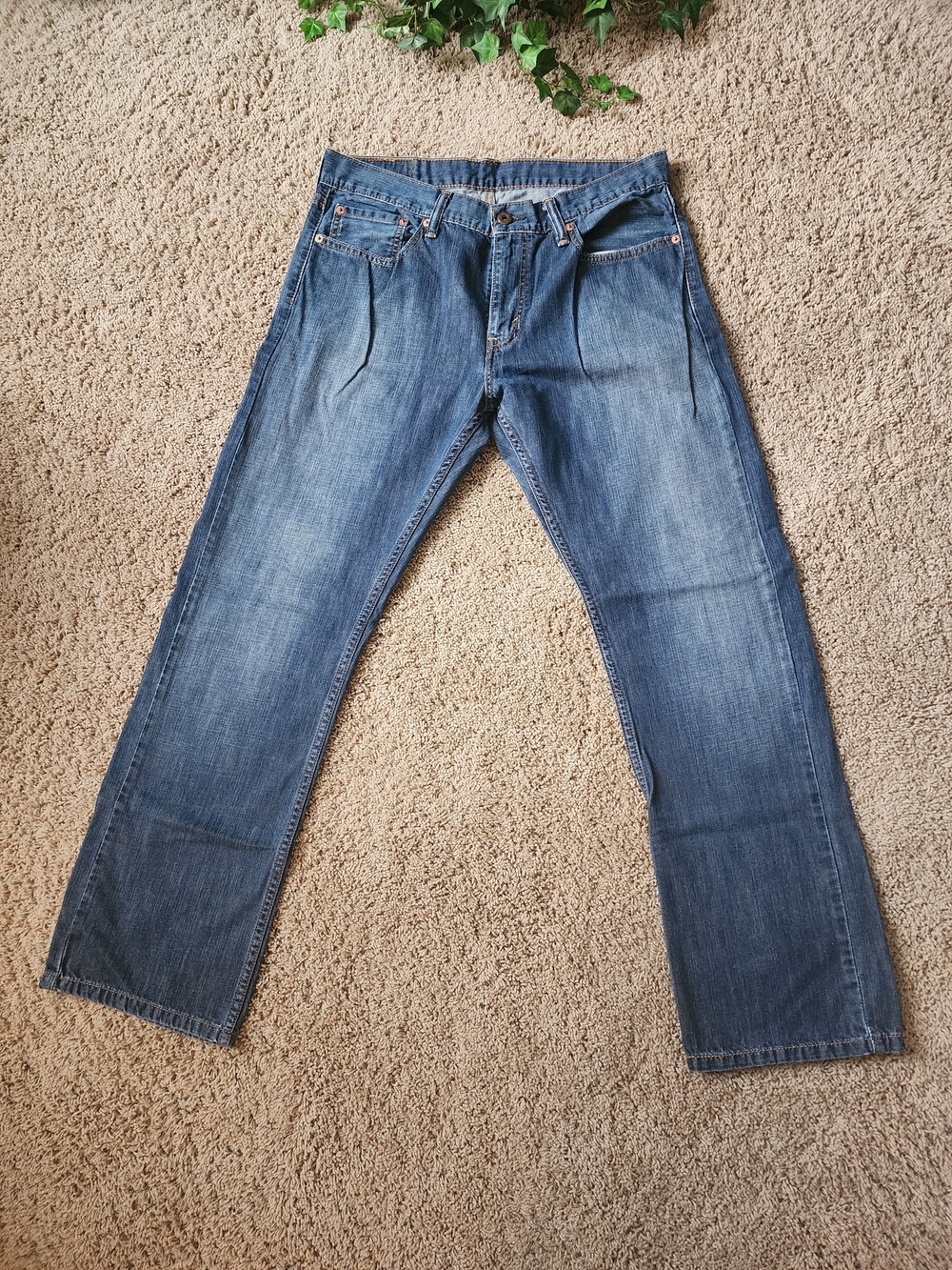 Levi's 514 Relaxed Fit Blue Washed Jeans